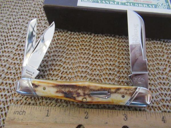 Schatt & Morgan 2005 Split Back Stag Whittler Pattern # 033448