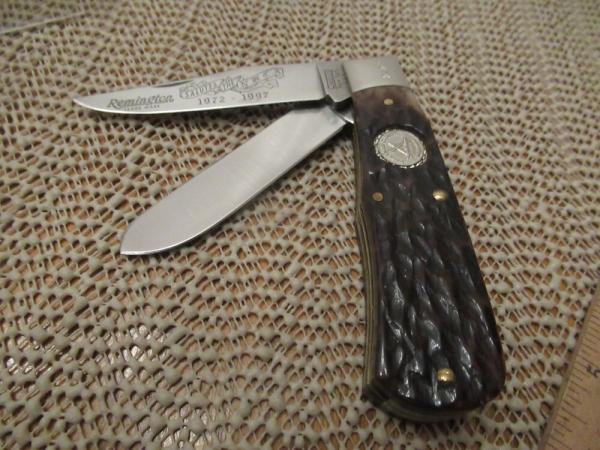 Camillus 1997 Brown Bone Folding Hunter Made for the NKCA Camillus 1997 Brown Bone Folding Hunter Made for the NKCA
