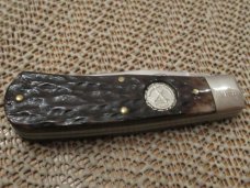 Camillus 1997 Brown Bone Folding Hunter Made for the NKCA 