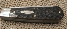 Camillus 1997 Brown Bone Folding Hunter Made for the NKCA 