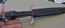 Ball And Claw Dagger Korium Solingen Germany 1950's Original Sheath 10 1/4" Aluminum Handle 