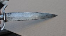 Ball And Claw Dagger Korium Solingen Germany 1950's Original Sheath 10 1/4" Aluminum Handle 