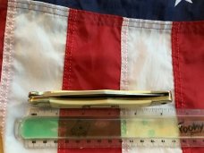 Schrade Scrimshaw Large Folding Hunter (SC500) w/ Moose Grazing Wilderness Scene -NOS & M/NM