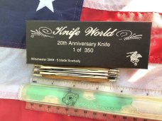 1997 Winchester 5 Blade (Mdl#5949) w/ Nice Bone Handles. 136 of 350 -NOS in Orig Box