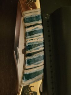 Buck 110 mammoth tooth * yellowhorse custom