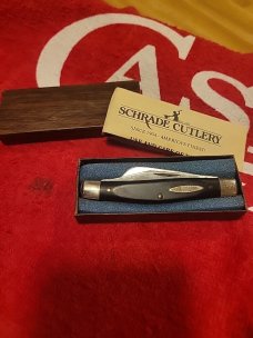 Vintage schrade usa knife with box