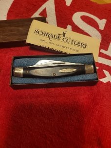 Vintage schrade usa knife with box