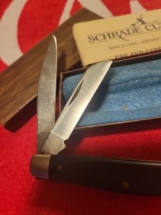 Vintage schrade usa knife with box