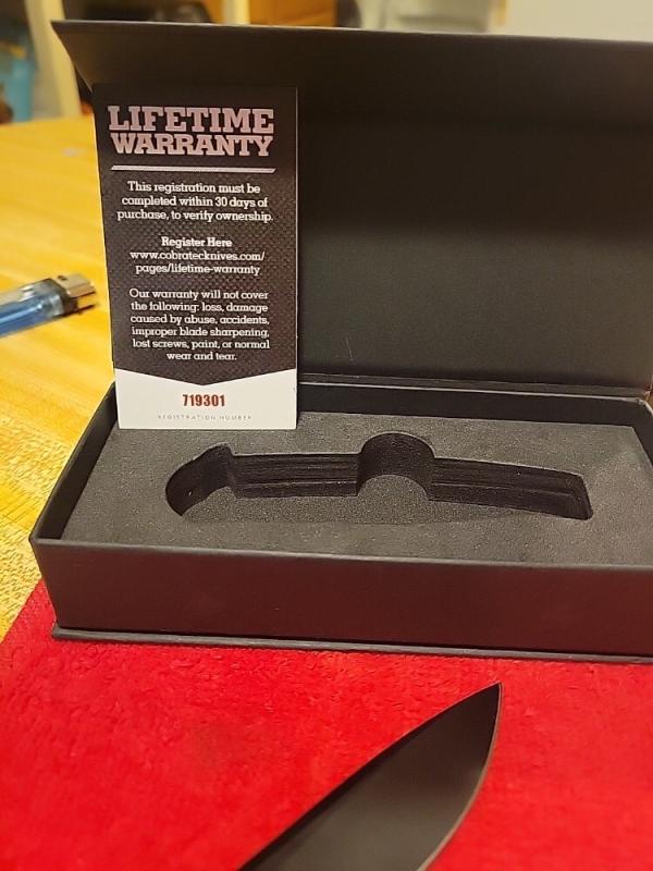 COBRATEC Samson flipper black