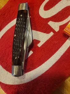 BEAUTIFUL CASE XX USA 5 DOT KNIFE 6375 LARGE STOCKMAN * 