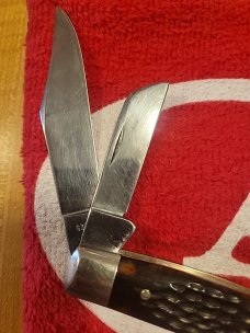 BEAUTIFUL CASE XX USA 5 DOT KNIFE 6375 LARGE STOCKMAN * 