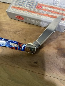 Case XX 2019 101749L SS Patriotic Mini Copper Lock  