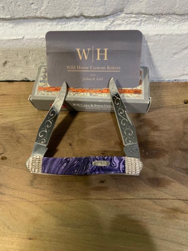 Case XX Wild Horse Custom Knives 1 of 5 made MUSKRAT  