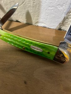 Case XX 6355 WHSS Seahorse John Deere green bone Whittler    