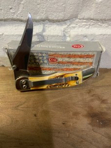 Case XX USA 6.51265AC Bone Stag Folding Hunter 
