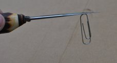 Gutmann Cut. Co. 1950's Mint Hunting Knife With Original Sheath Magnetic Blade See Photo 6 3/4" O