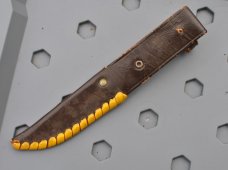 Gutmann Cut. Co. 1950's Mint Hunting Knife With Original Sheath Magnetic Blade See Photo 6 3/4" O