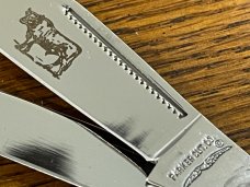 Parker Cut. Co. AK-610 3-Blade Stockman Knife w/Sandlewood Scales