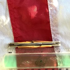 Case xx 1989 Centennial Eisenhower Knife Mdl# 52063 SSP With Super Stag Handles -NOS 