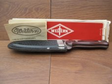 Western W77 Boot Knife With Sheath LNIB  