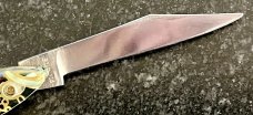 Miniature Keychain Folding Fish Handle Knife, Rare Original Box, Japan