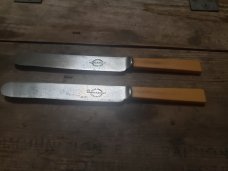 2 Robert F. Mosley Knives - 1800's - Sheffield, England - "Best Steel"