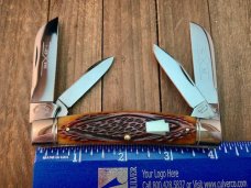 Schatt and Morgan Congress Amber Wormgroove Bone