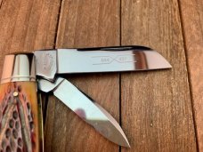 Schatt and Morgan Congress Amber Wormgroove Bone