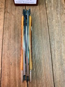 Schatt and Morgan Congress Amber Wormgroove Bone