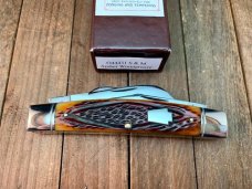 Schatt and Morgan Congress Amber Wormgroove Bone