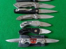LOT of 8 Foreign Switchblades Unused