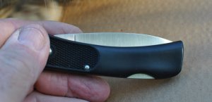Schrade USA Folder 3 3/4" Mint Black Zytel Handles Model SP3