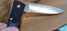 Schrade USA Folder 3 3/4" Mint Black Zytel Handles Model SP3 