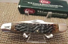 Case XX 1995 Brown Bone Stockman Pattern # 6347 SS 