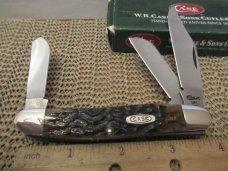 Case XX 1995 Brown Bone Stockman Pattern # 6347 SS 