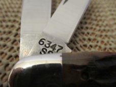 Case XX 1995 Brown Bone Stockman Pattern # 6347 SS 