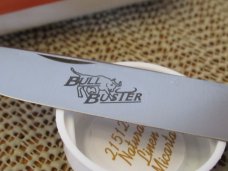Great Eastern Farm & Field , Bull Buster Natural Linen Micarta Patten # 215124