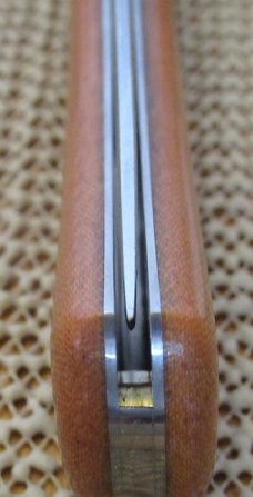 Great Eastern Farm & Field , Bull Buster Natural Linen Micarta Patten # 215124