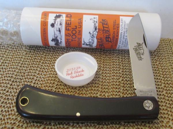 Great Eastern Farm & Field , Bull Buster Red Black Richlite Patten # 215124
