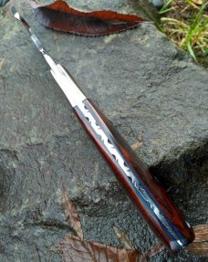 Custom Serrated Guthook Made By Nemo Knives