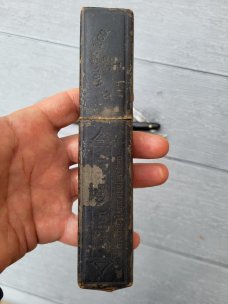 11/16" Antique H. Boker & Co King Cutter Straight Razor w box