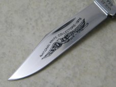 Case XX USA 4380 White Large Whittler Knife 1976 NKCA Club Knife