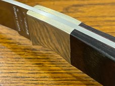 Parker-Edwards 8" Trailing Point Hunting Knife w/Stainless Steel Blade & Pakkawood Scales