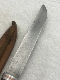 Vintage Handmade Bowie Probably Theater Fighting Knife