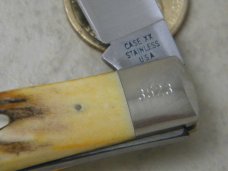 Case XX Stainless 5154 Stag 1 Blade Trapper Knife 1979 NKCA Club Knife