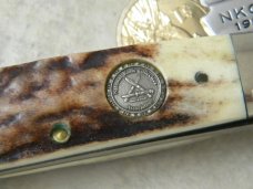 Queen Stag Big Cigar Knife 1981 NKC Club Knife