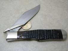 Case XX USA Bone C61050L Swing Guard Coke Bottle Lockback Knife 1983 NKCA Club Knife
