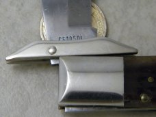Case XX USA Bone C61050L Swing Guard Coke Bottle Lockback Knife 1983 NKCA Club Knife