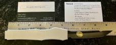 Microtech Halo 3 Clone Out The Front (OTF) Switchblade Knife, Gray Handle, Unused 