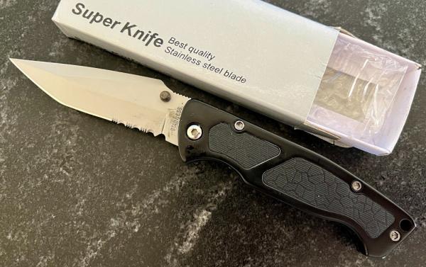 Super Knife Dual Action Switchblade, Original Box, Unused 